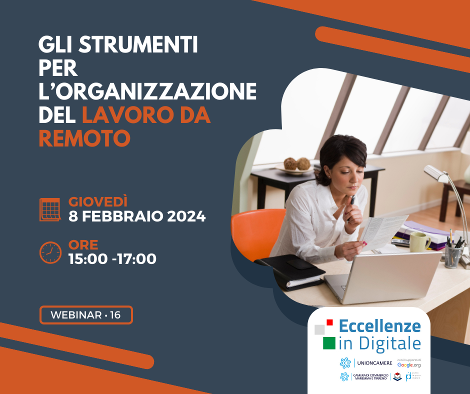 "Gli strumenti per l’organizzazione del lavoro da remoto"