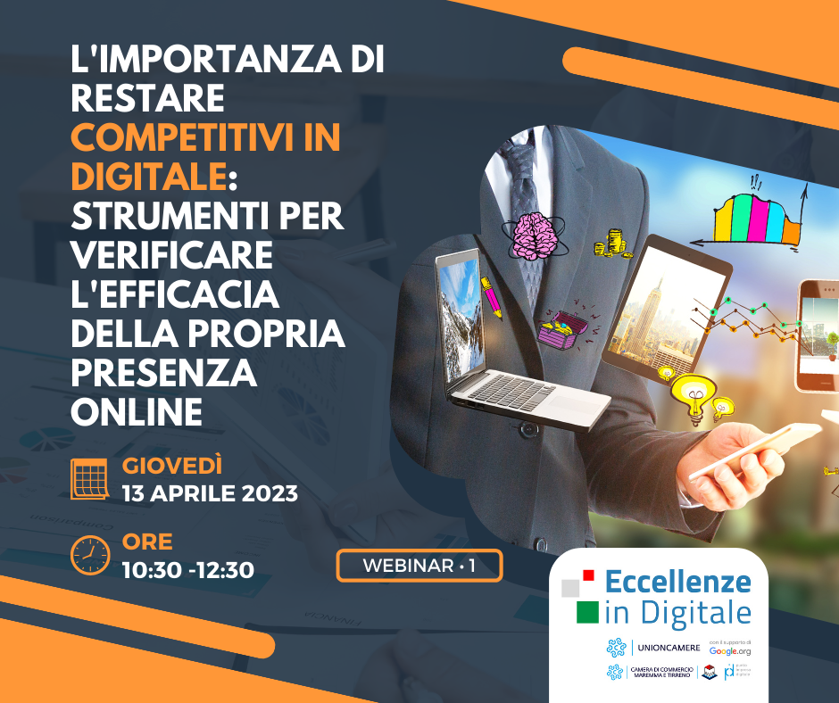 "L'importanza di restare competitivi in digitale: strumenti per verificare l'efficacia della propria presenza online"