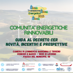 Evento “Comunità Energetiche Rinnovabili: Guida al Decreto CER - Novità, incentivi e prospettive” Evento “Comunità Energetiche Rinnovabili: Guida al Decreto CER - Novità, incentivi e prospettive”