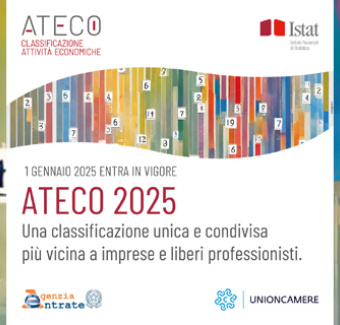 Nuova classificazione delle attività economiche - ATECO 2025